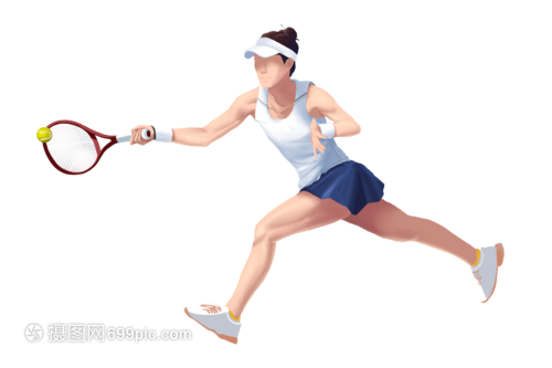 網(wǎng)球運(yùn)動(dòng)員 體育運(yùn)動(dòng)的精英代表